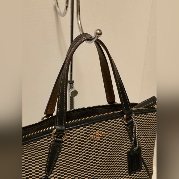 Coach mini Kelsey Jacquard Black - Picture 3 of 11